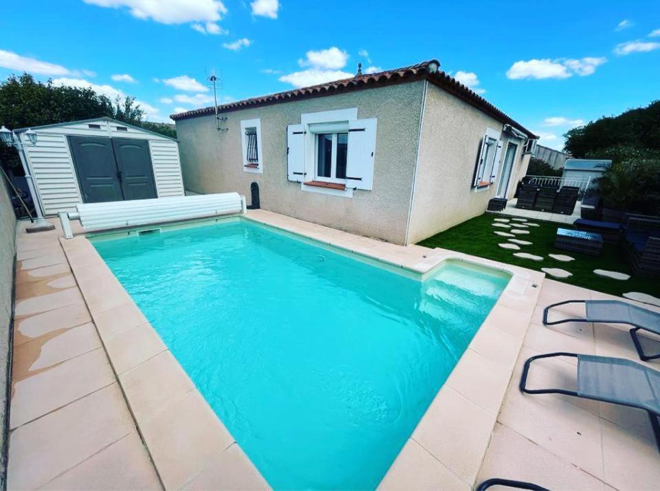 Сasa de vacaciones La De L'olivier Piscine Privée Et Parking Carcasona